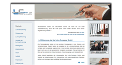 Desktop Screenshot of lohn-company.de